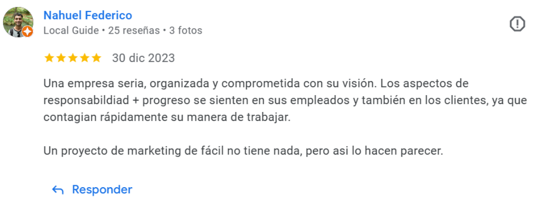 como responder resenas google resena