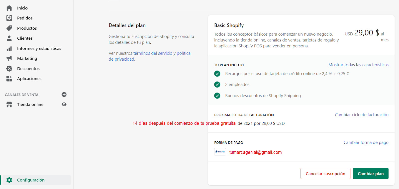 ᐅ crear una tienda online con Shopify [+ Guía ]