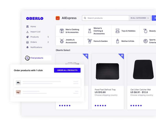 crear tienda online shopify oberlo