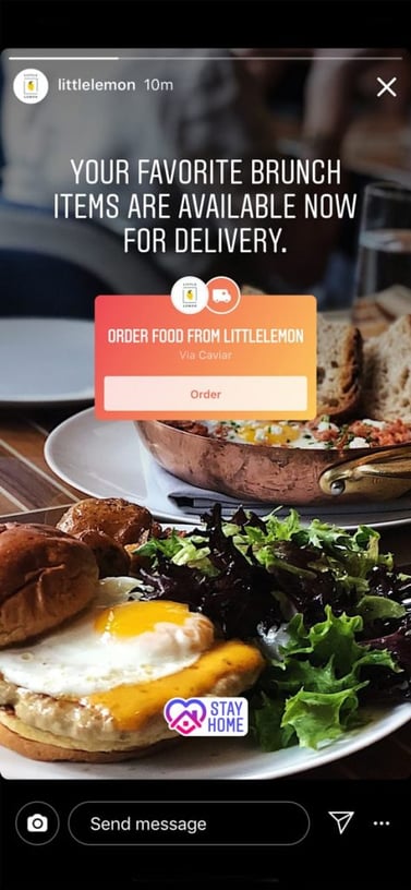 food-orders-stickers-instagram-marketing4ecommerce