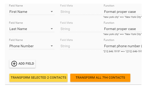 limpiar base de datos formatear datos