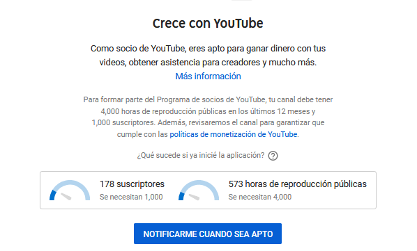 ganar dinero en youtube