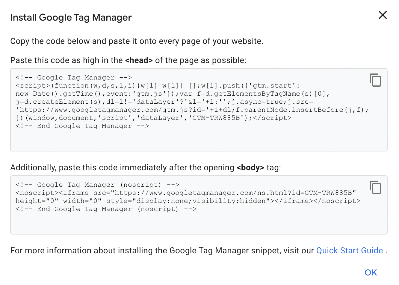 google tag manager crear cuenta paso 1