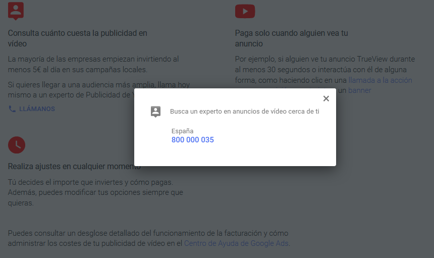 hacer publicidad en YouTube