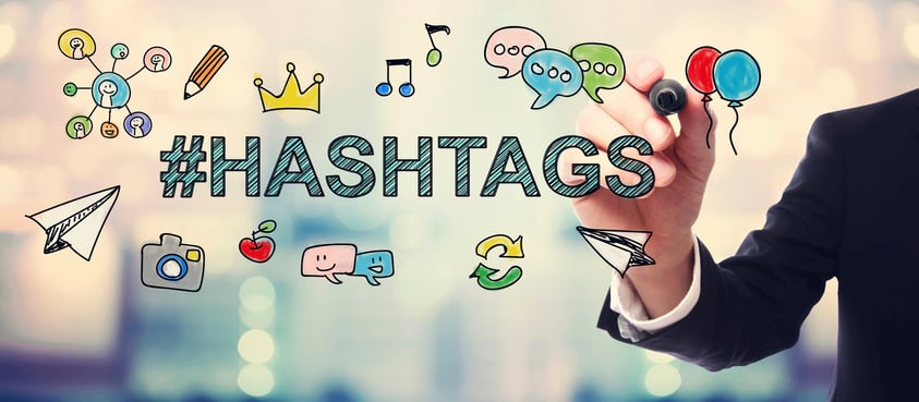 uso hashtags en el marketing online