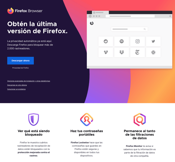 inboundcycle privacidad mozilla firefox