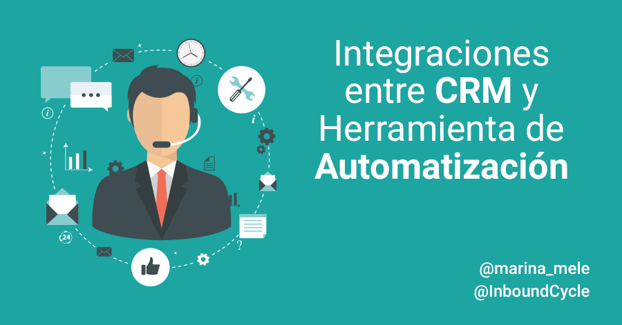 integración crm con herramienta de automatización