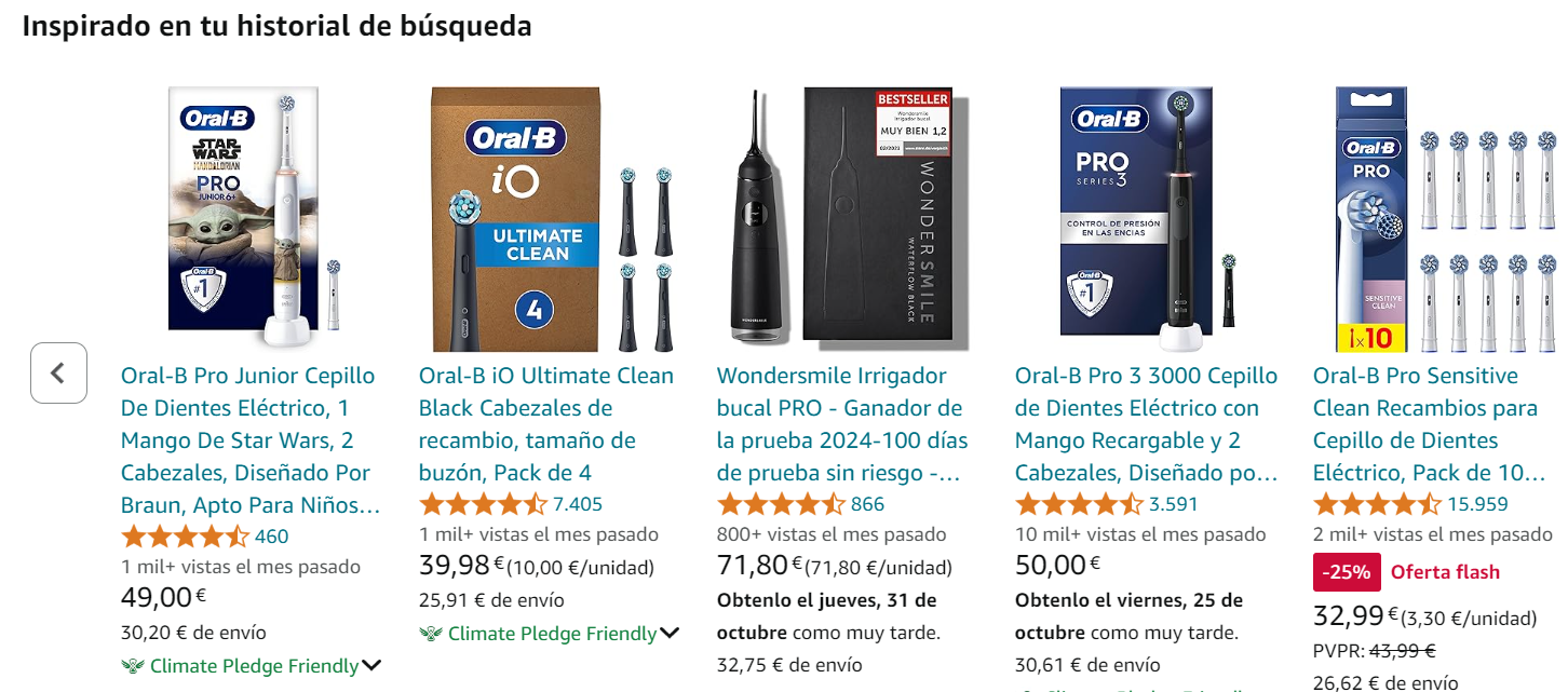 inteligencia artficial ecommerce amazon 