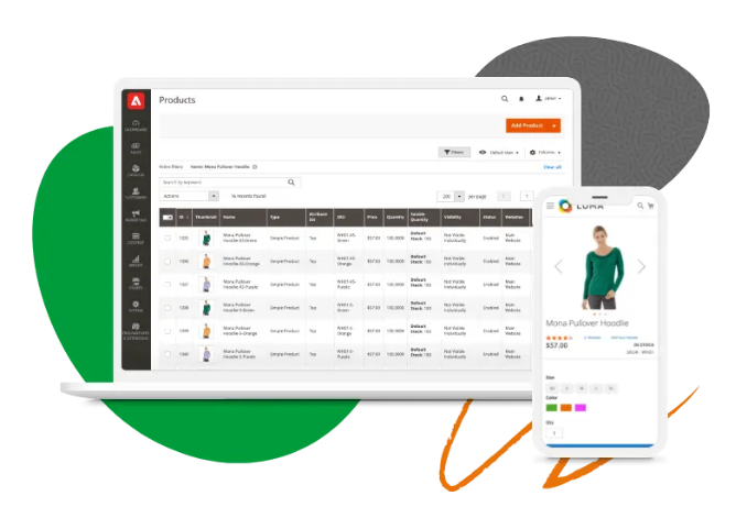 magento catalogo