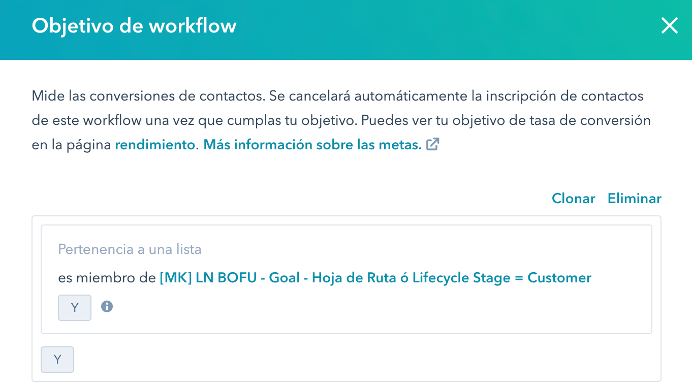 marketing hub hubspot goals
