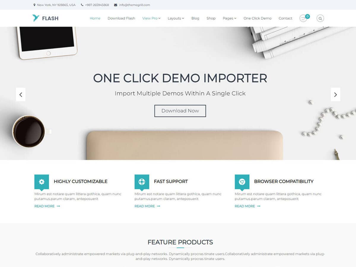 mejores plantillas de wordpress flash