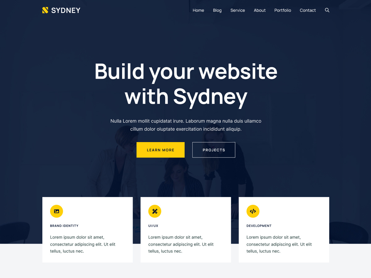 mejores plantillas de wordpress sydney
