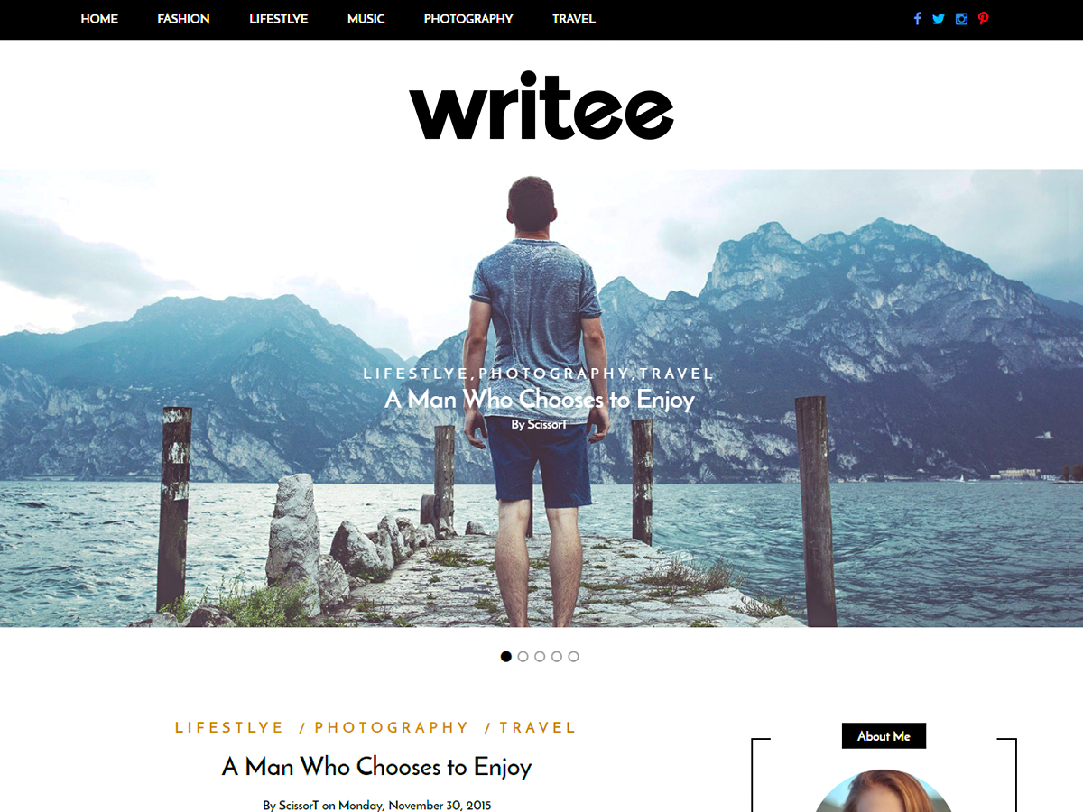 mejores plantillas de wordpress writee