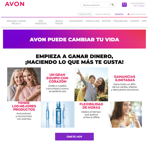 network marketing avon