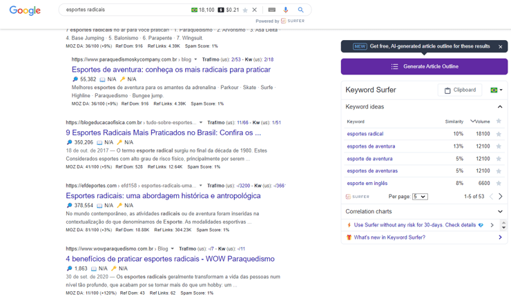 pesquisa-de-palavra-chave-surfer-google