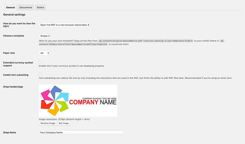 plugins woocommerce PDF Invoices