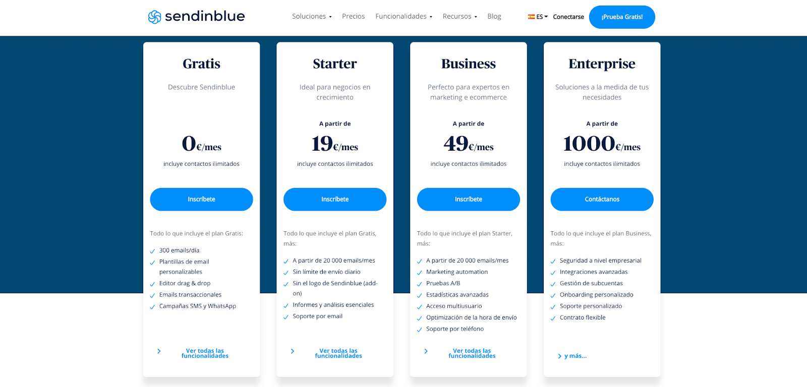 pricing-sendinblue