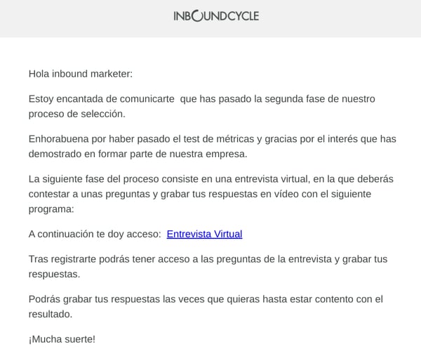 proceso seleccion personal hubspot entrevista video