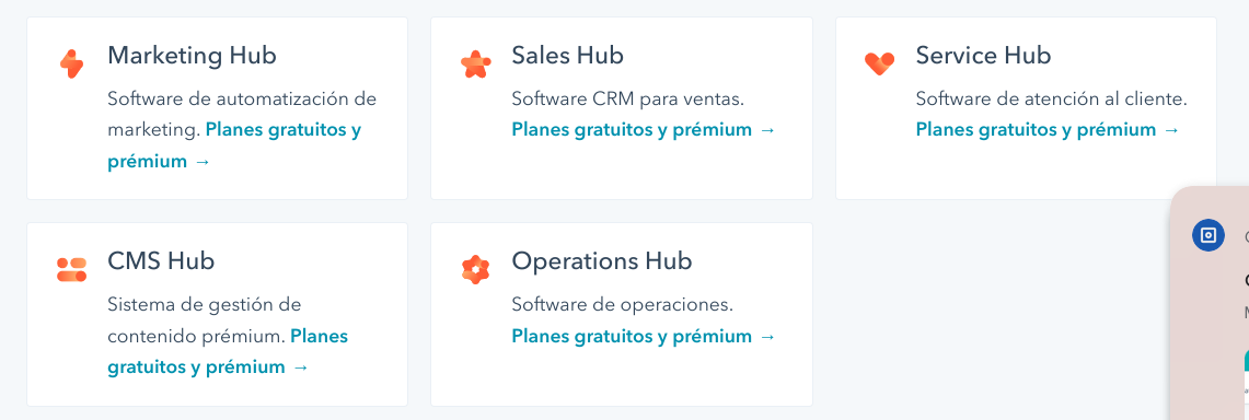 productos-hubspot-precios