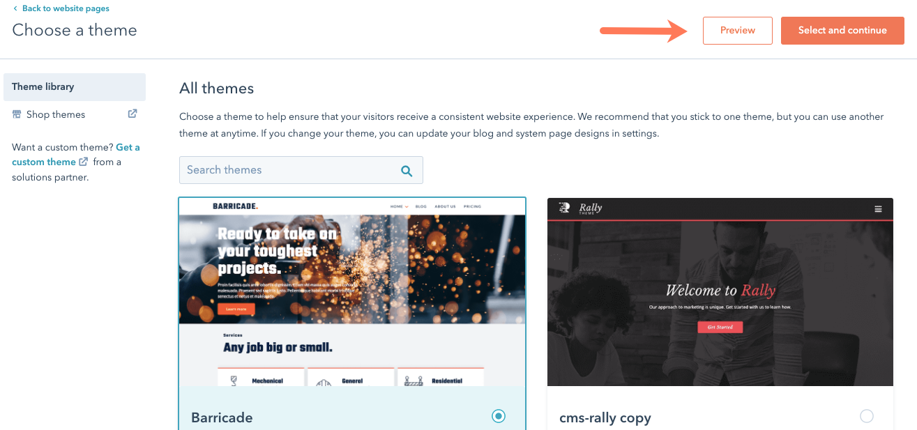 select-a-new-active-theme