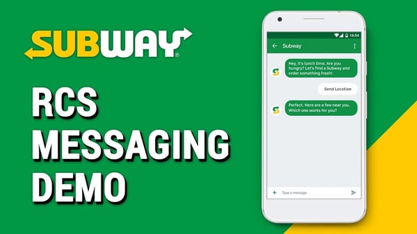 sms marketing subway