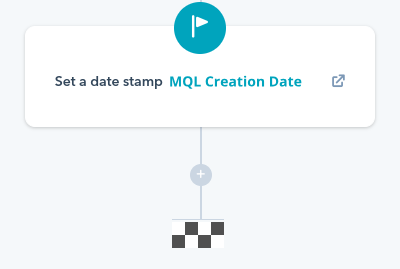 date stamp workflow hubspot
