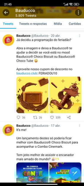 tamanho de imagem - exemplo twitter