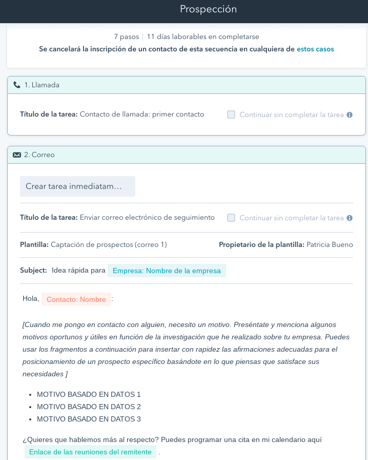 tareas-en-hubspot-secuencias