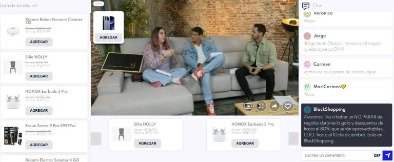 tendencia ecommerce 2024 live shopping