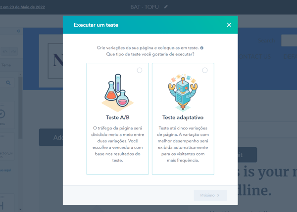 teste-ab-landing-page-hubspot
