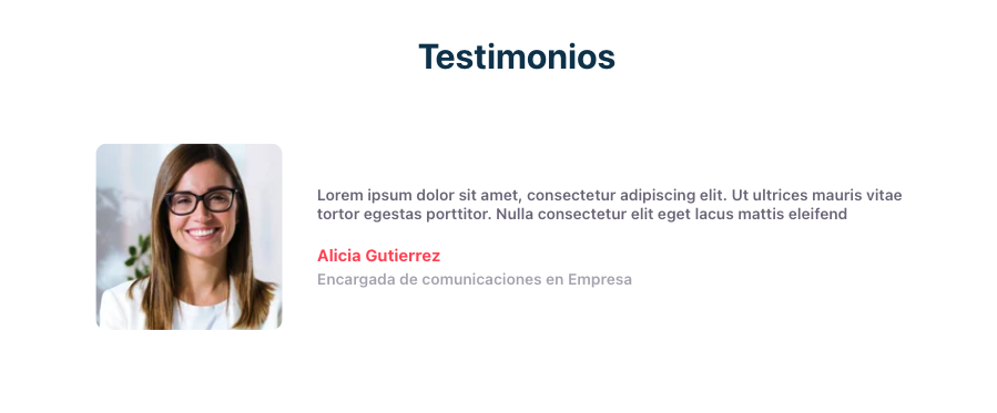 testimonio ejemplo