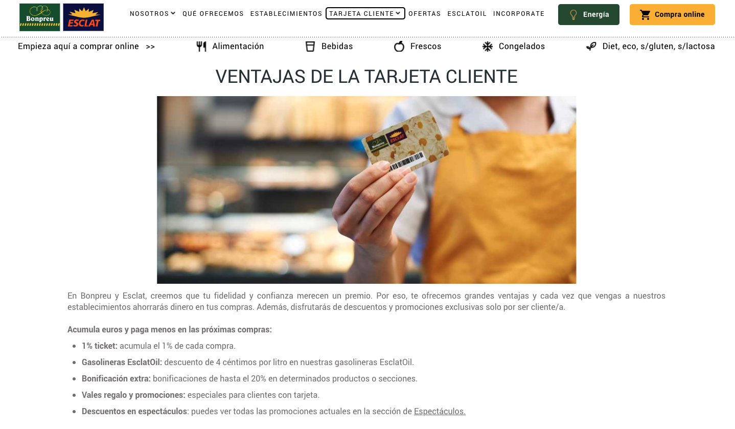 trade marketing que es ejemplo tarjeta cliente