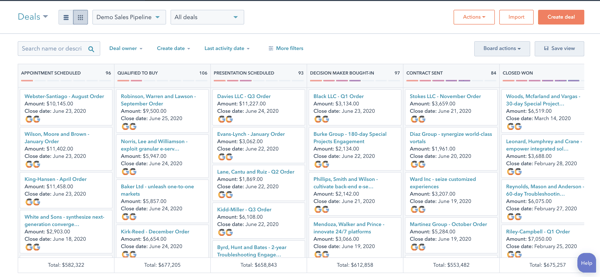 tutorial funcionalidades hubspot deals