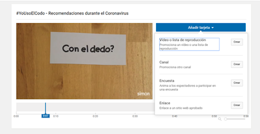 youtube cards