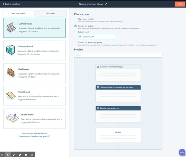 workflow hubspot como crear
