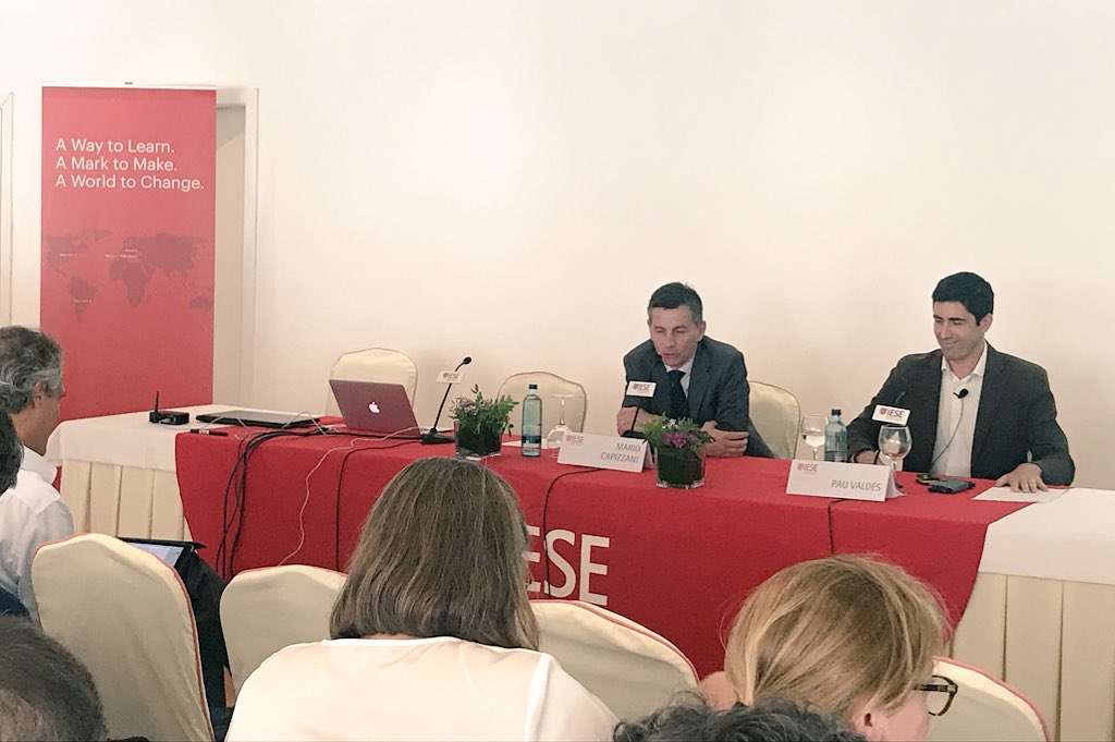 Pau Valdés participa en el encuentro de Alumni del IESE en Baleares