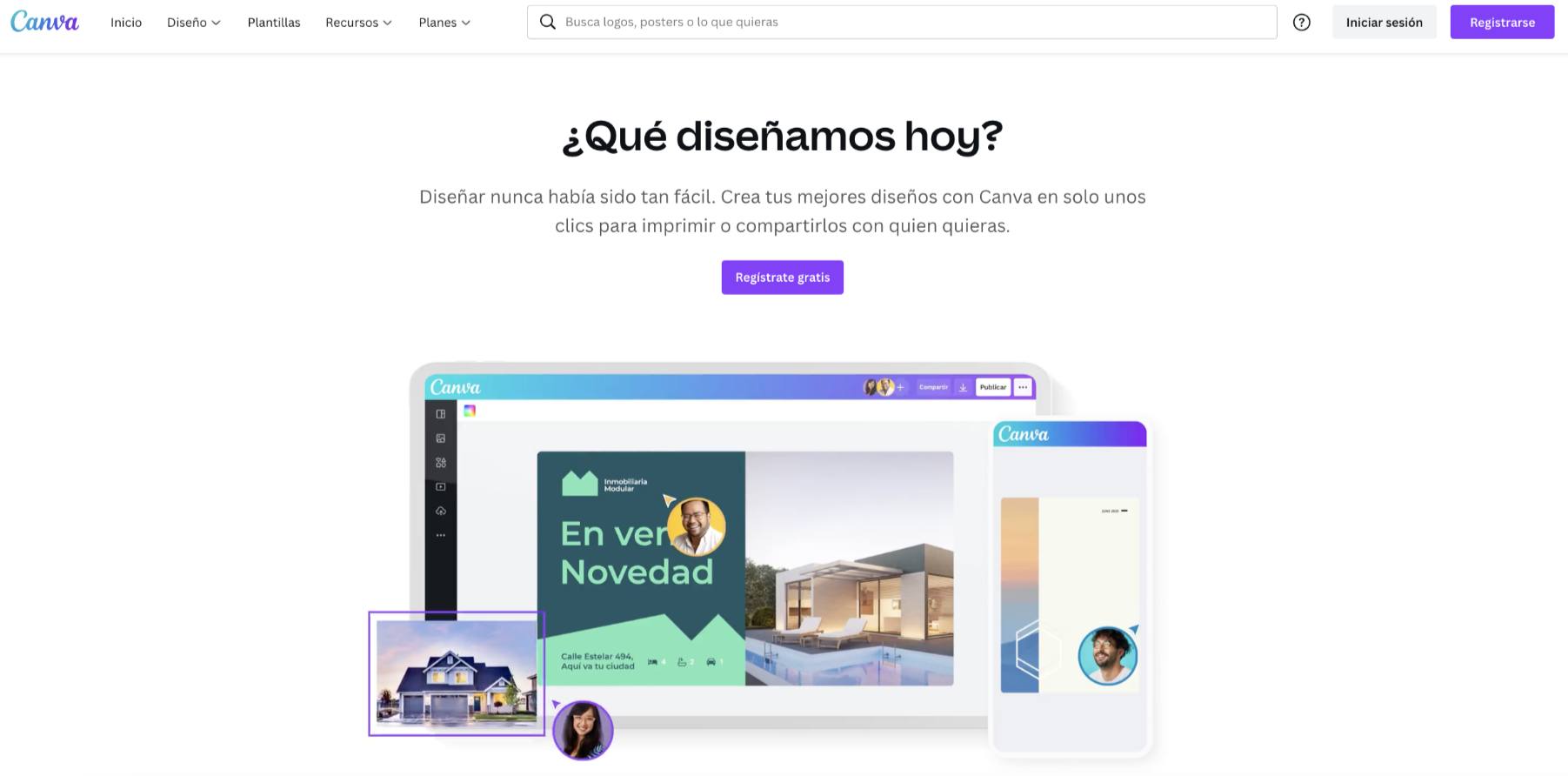 herramientas web canva