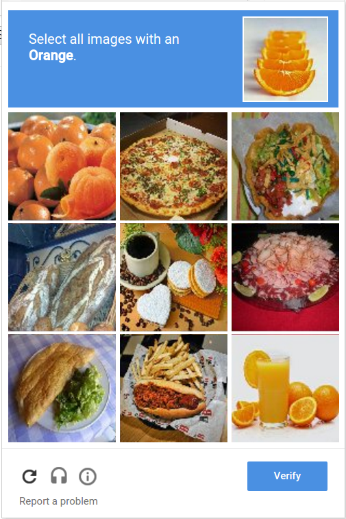 visual captcha